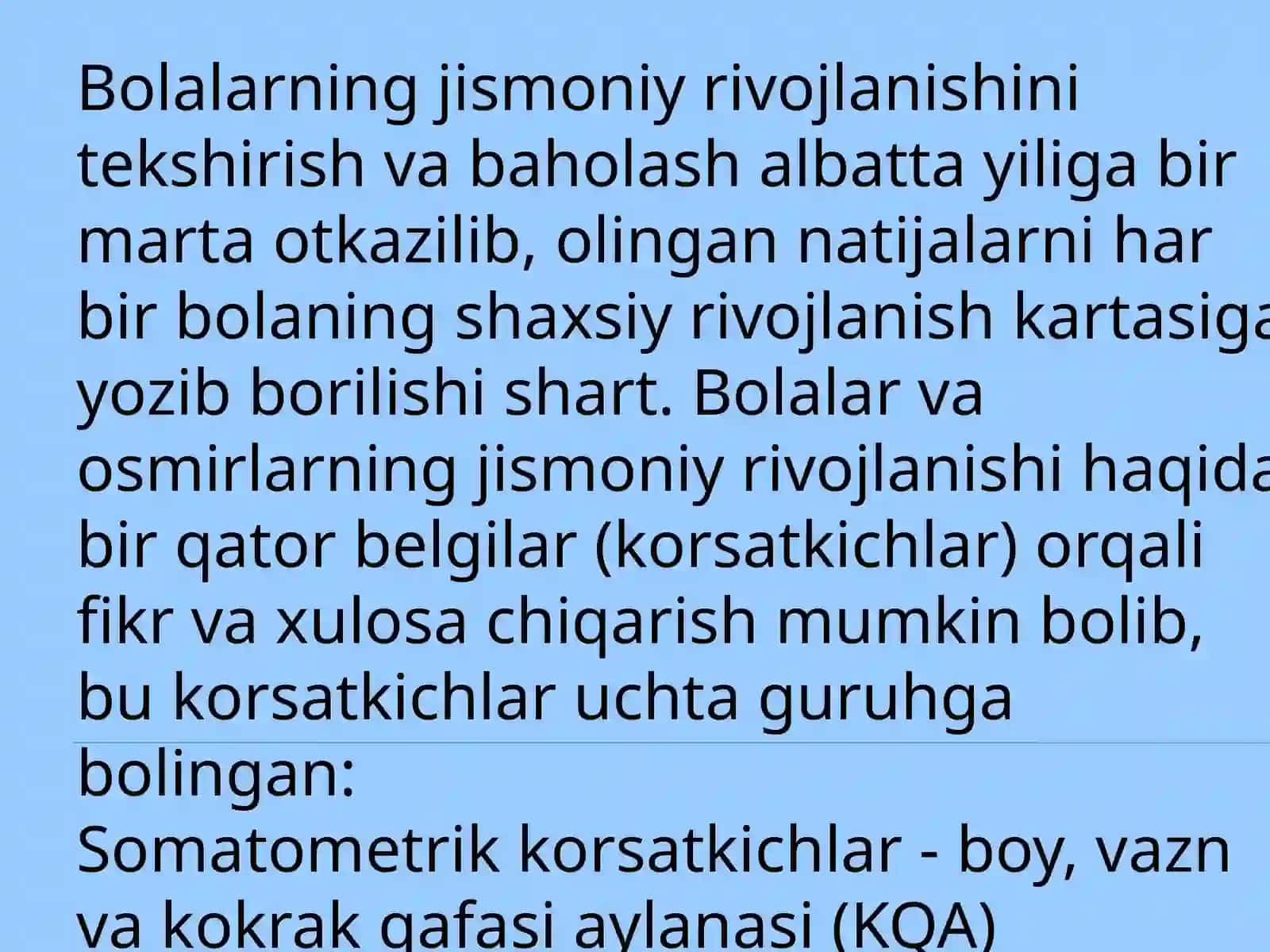 Tashkillashtirilgan bolalar muassasalarini loyihalashtirish va qurish va jihozlashga bo'lgan gigiyen talablar 2