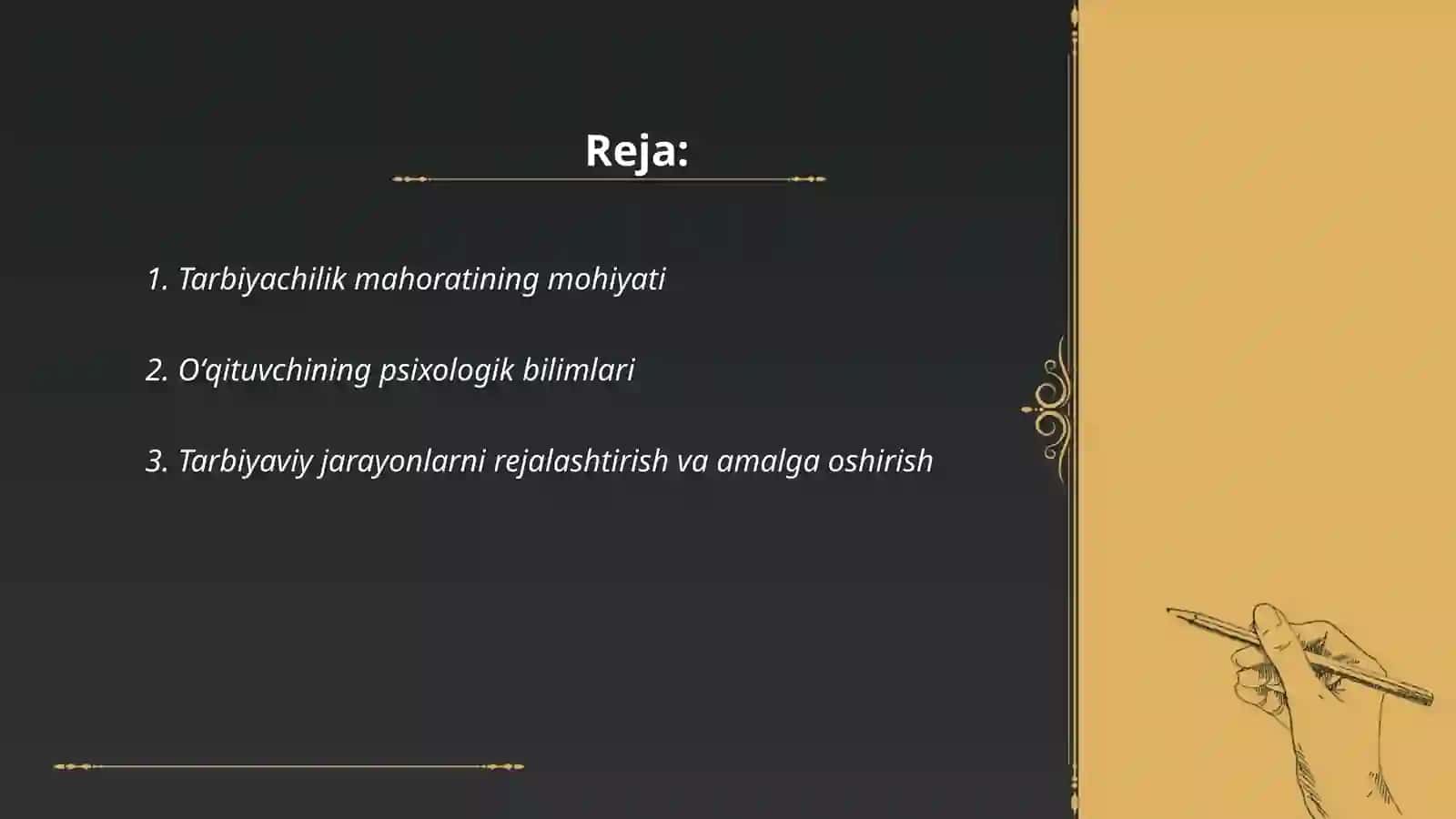 Tarbiyachilik Mahorati 2