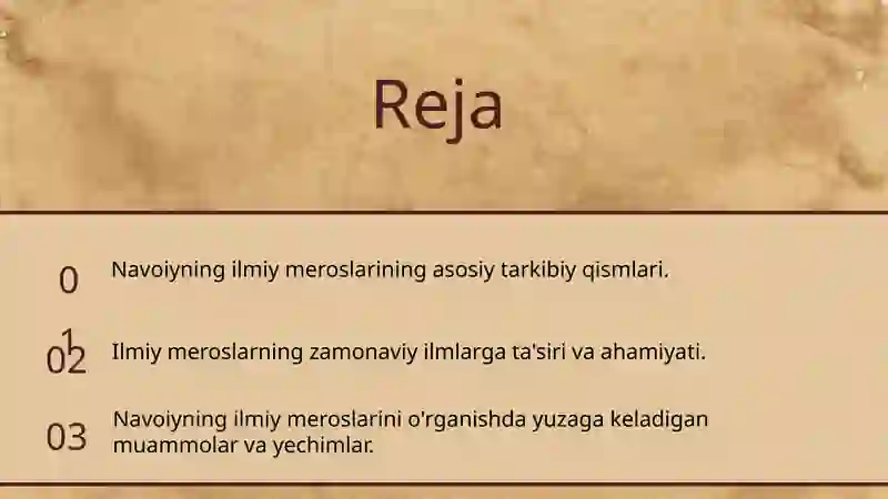 Navoiyning ilmiy meroslari 2