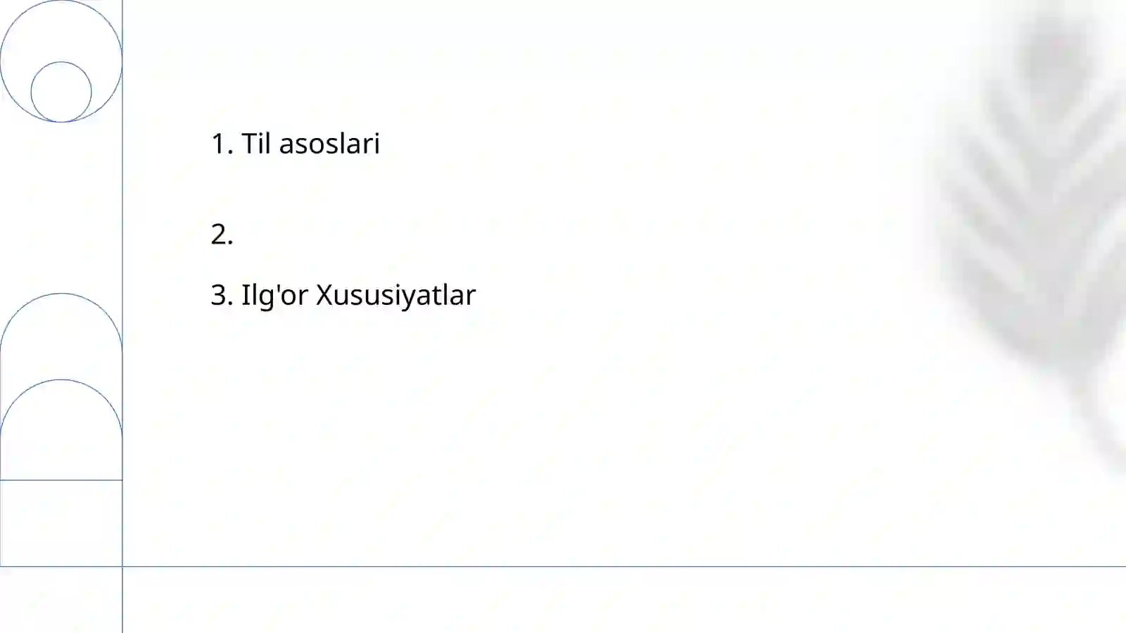Javascript dasturlash imkoniyatlari 2
