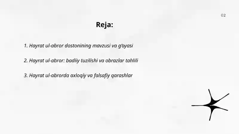 Hayrat ul-abror dostoni 2