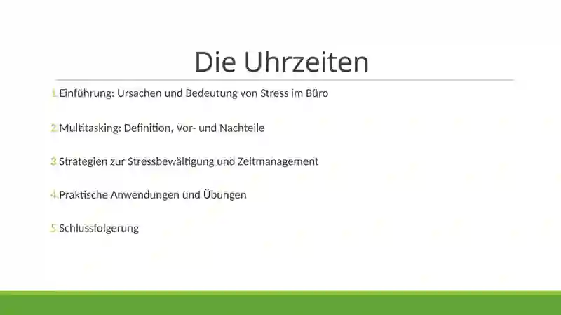 Stress im Büro Multitasking 2
