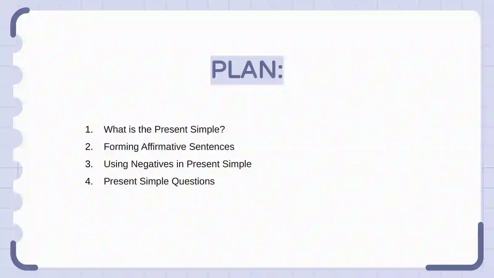 Present Simple 2