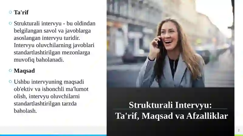 Strukturali intervyu 2