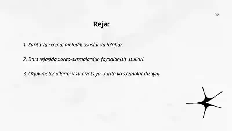 Xarita- sxemalardan foydalanish metodikasi 2