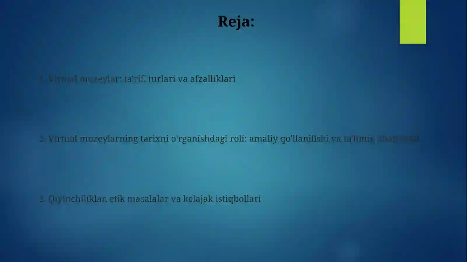 Virtual muzeylar: Ta'rif va turlari 2
