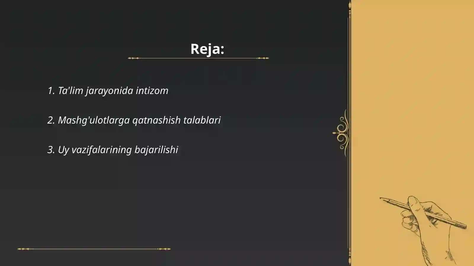 Pedagogik talablar 2