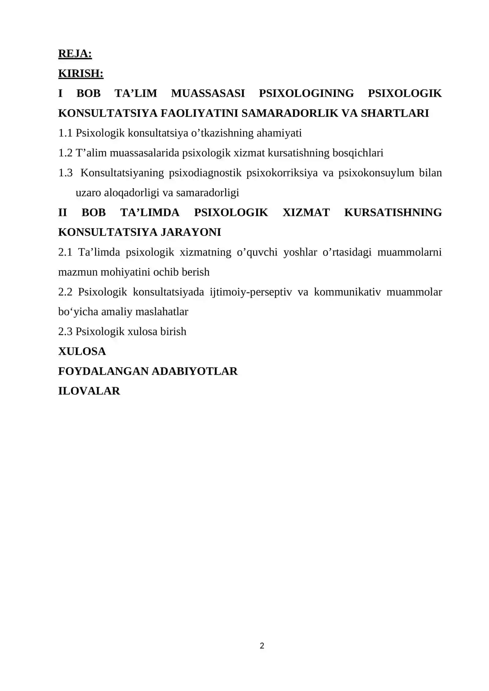 TA’LIM MUASSASASI PSIXOLOGINING PSIXOLOGIK KONSULTATSIYA FAOLIYATINI SAMARADORLIK VA SHARTLARI 2