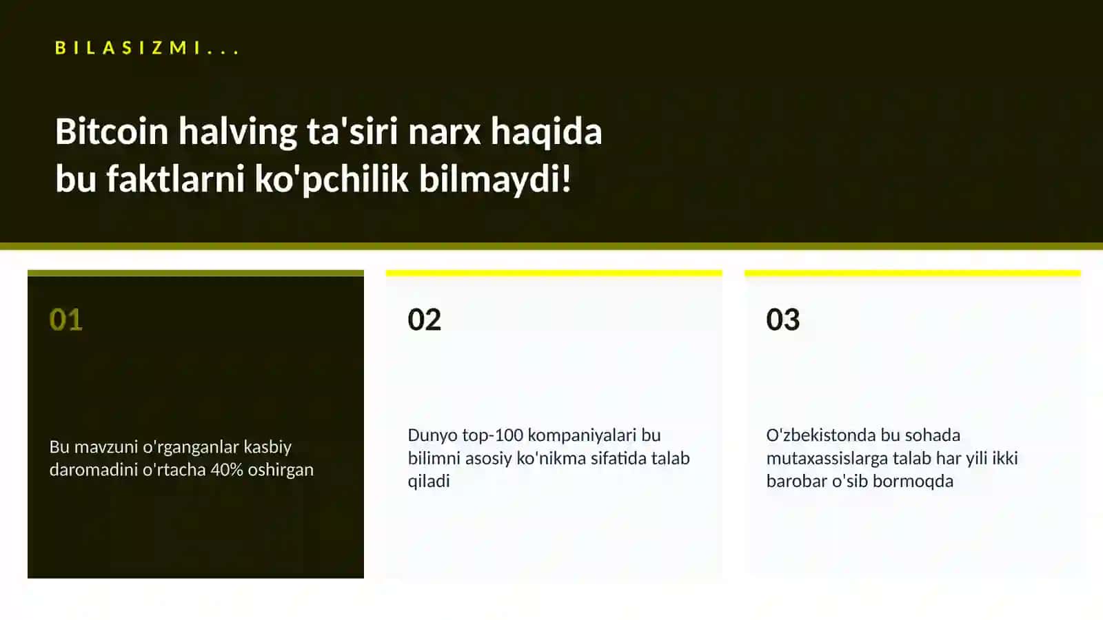 Bitcoin halving ta'siri narx 2
