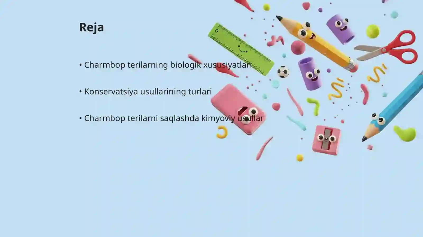 Charmbop terillarni konservalash usullari 2