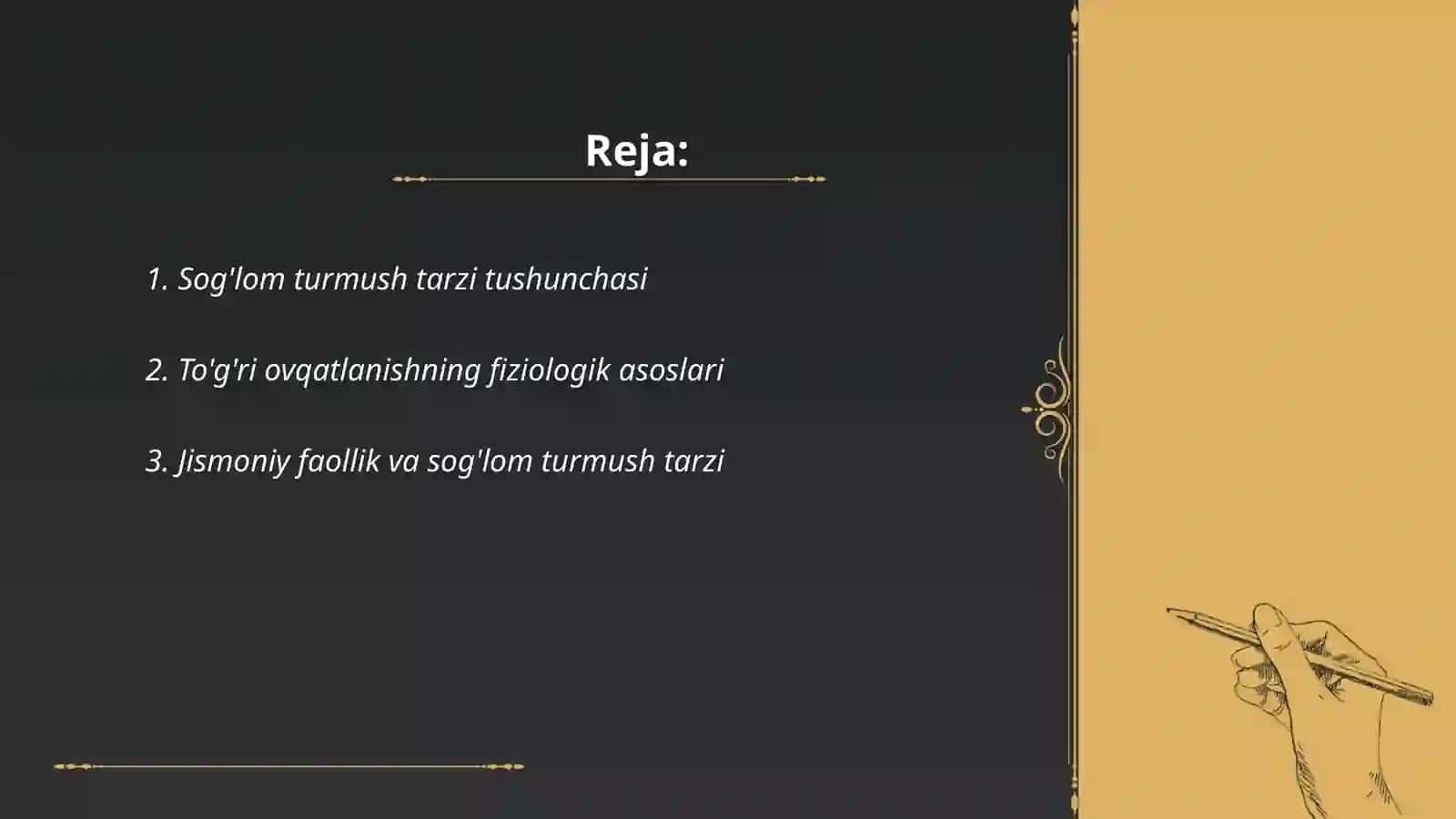 Òquvchilar soĝlom turmush tarzining fiziologik asoslari 2