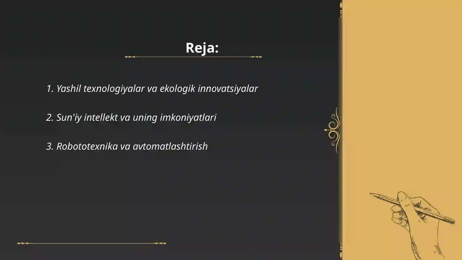 Yashil texnologiyalar va ekologik innovatsiyalar 2