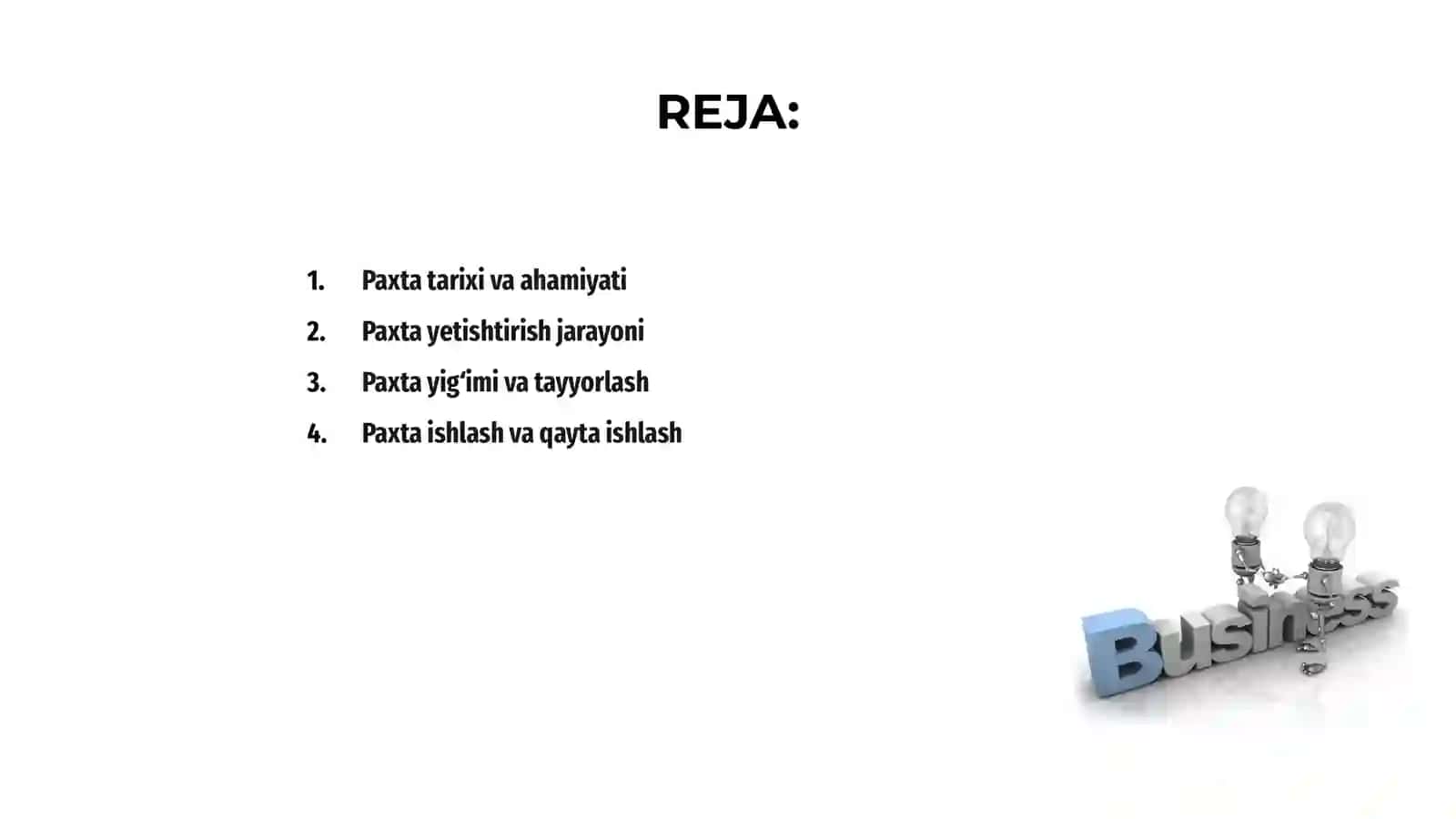 Paxta ishi 2