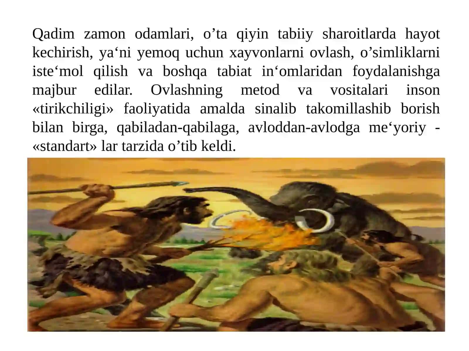 Standartlashtirishning rivojlanishi O‘zbekistonda 2