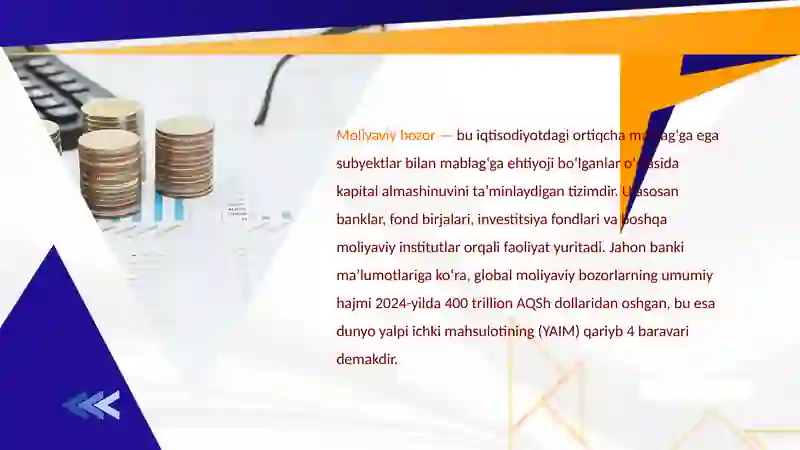 Moliyaviy bozorlar 2