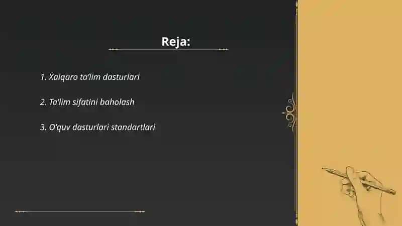 Xalqaro taʼlim dasturlari 2