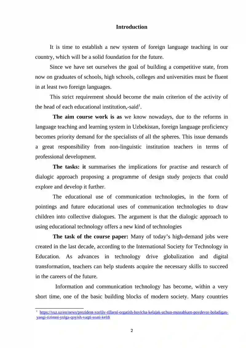 Educational Technologies in Developing Dialogic Speech 2