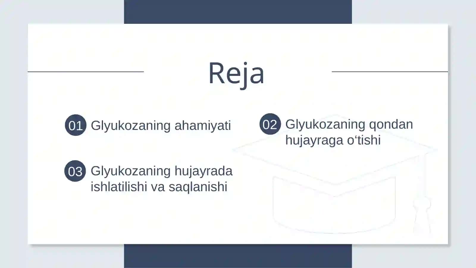 Glyukozaning qondan hujayraga tashilishi 2