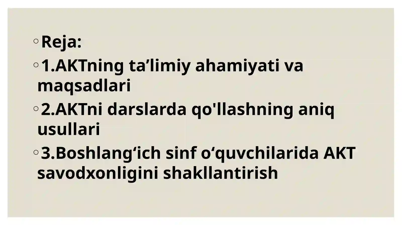 Boshlang’ich sinflarda AKT 2