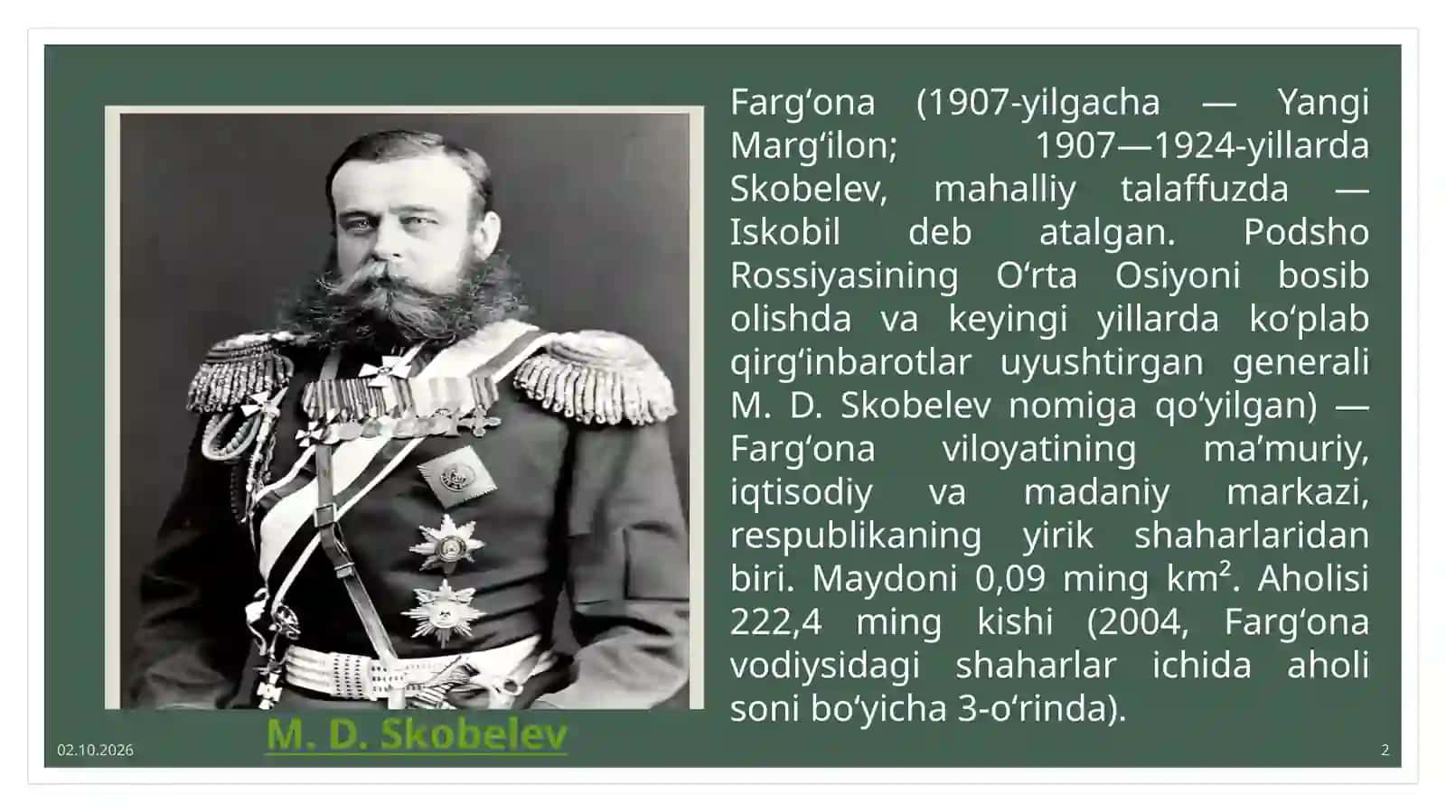 “FARG‘ONA” shahari 2