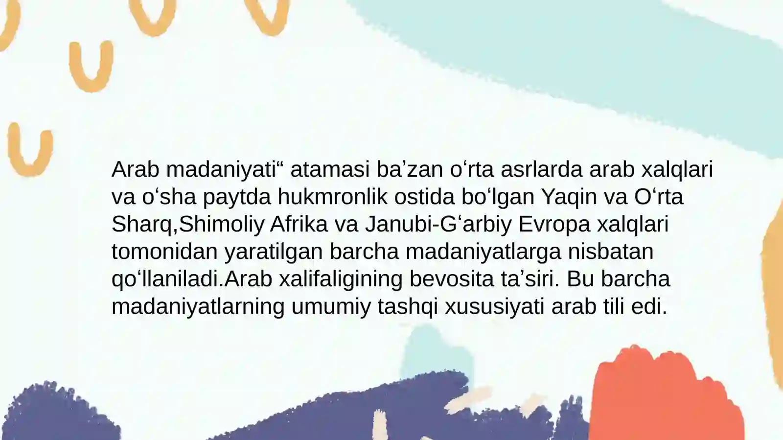 Arab madaniyati 2