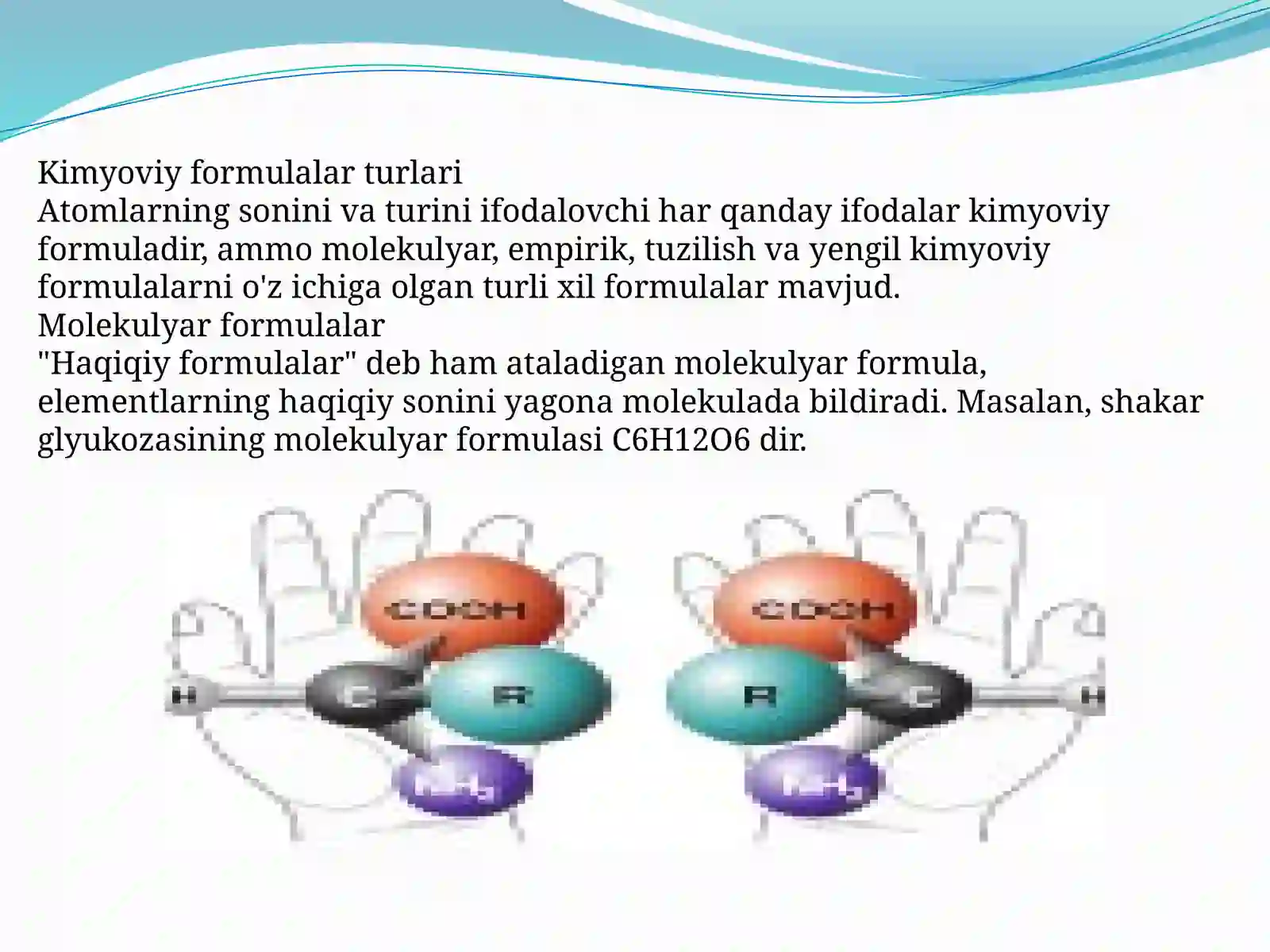 Kimyoviy formulalar 2