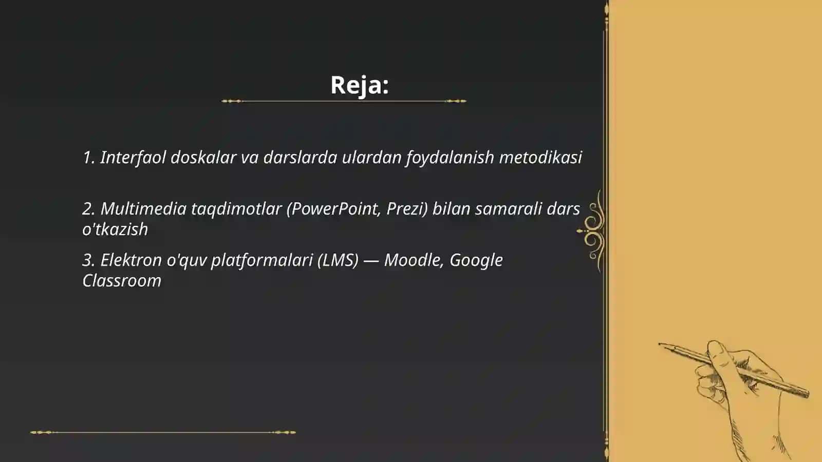 Elektron qurilmalar va saytlar 2