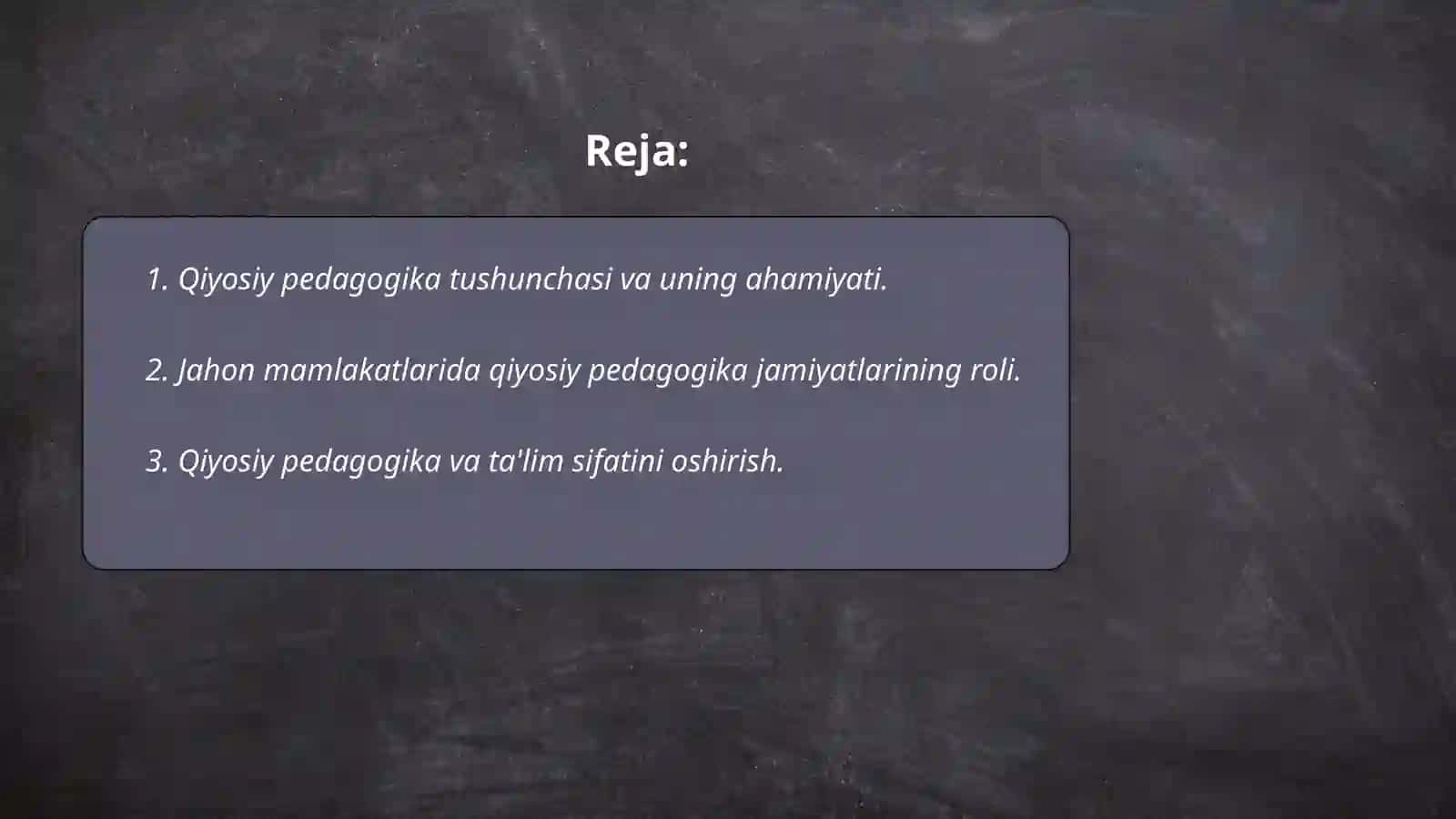 Jahon mamlakatlarida qiyosiy pedagogika jamiyatlarining faoiyati va vazifalari 2
