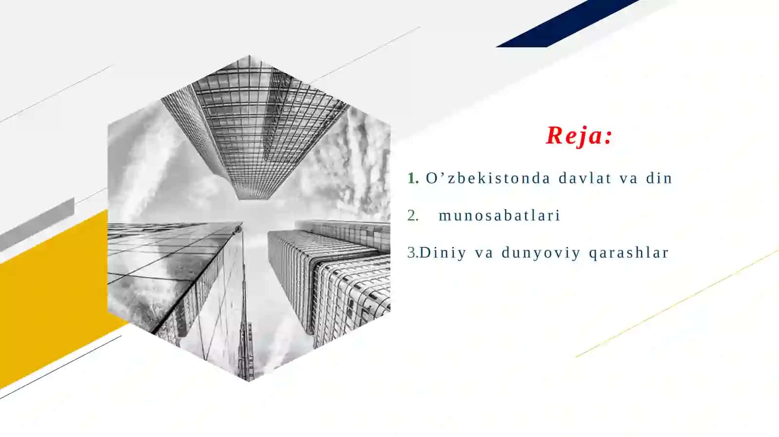 Jamiyathayotida duyovilik va diniylik munosibatligi 2