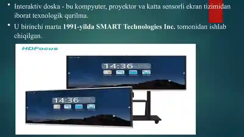 Interaktiv Doska Tizimlari 2