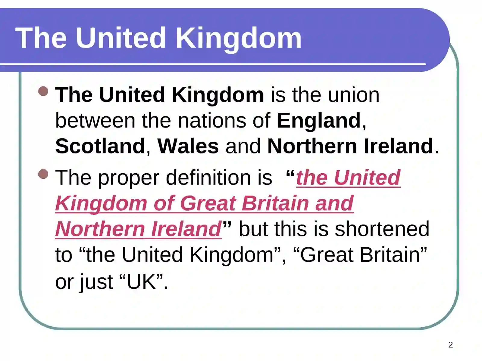 Local Government in the United Kingdom 2