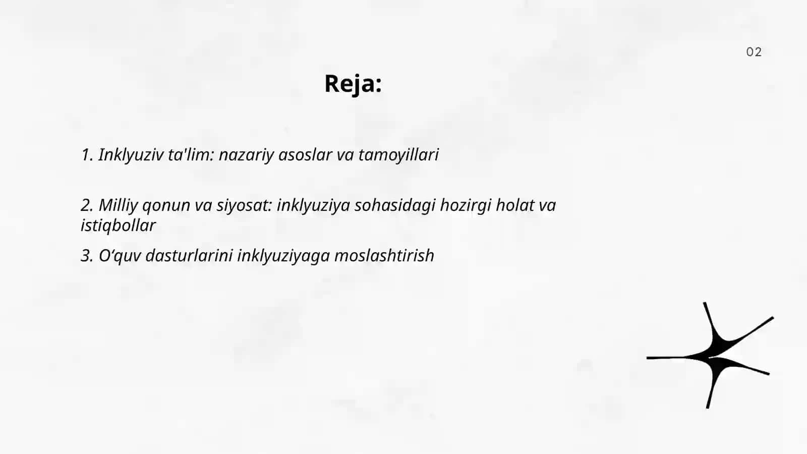 Inklyuziv ta'lim tamoyillari, rivojlanish istiqbollari 2