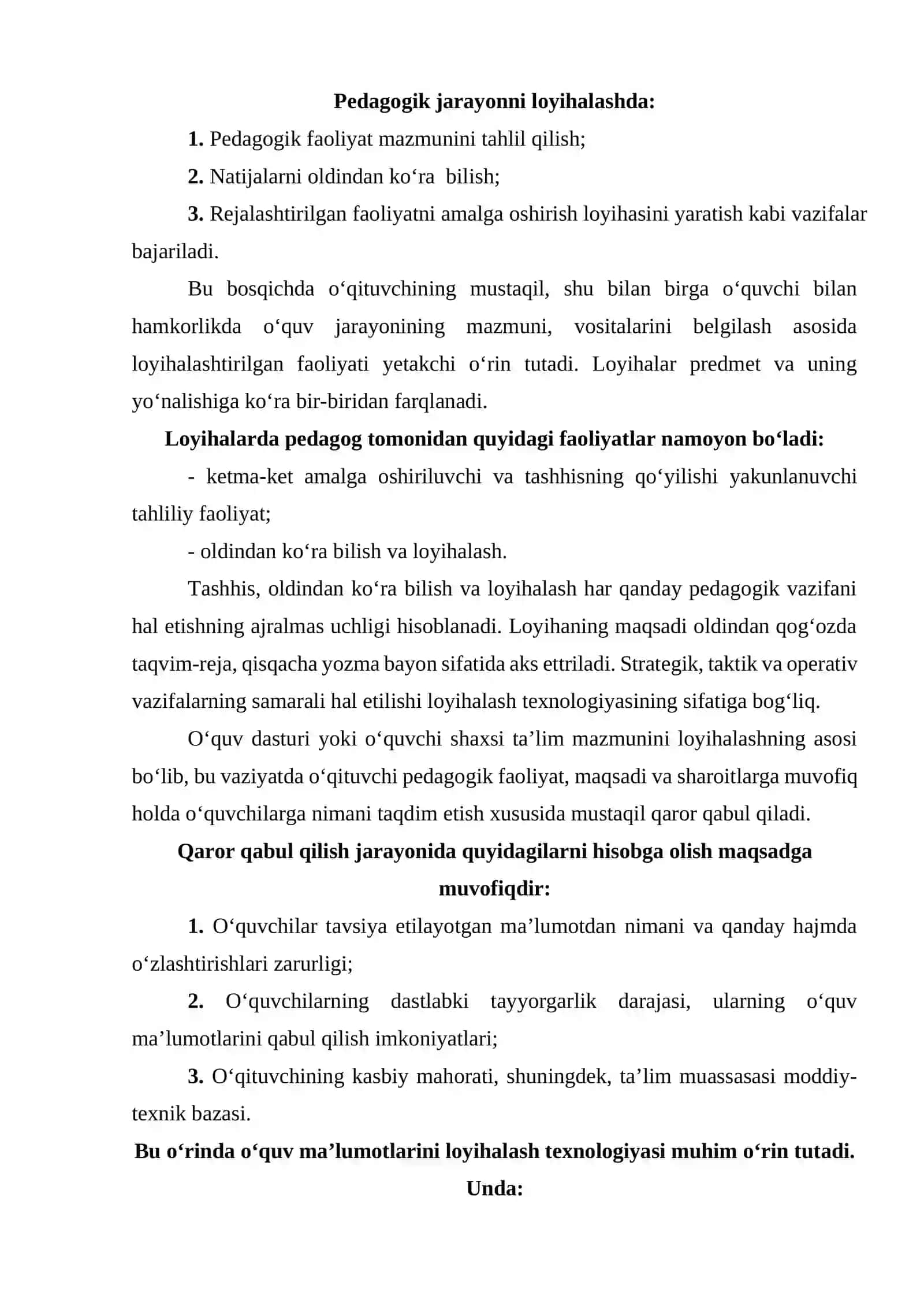 Interfaol metotlar va ularning tavsifi 2