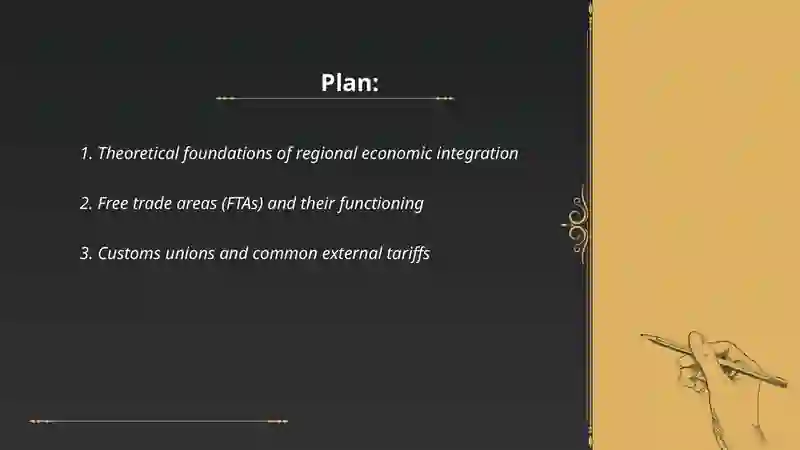 Regional economic integration 2