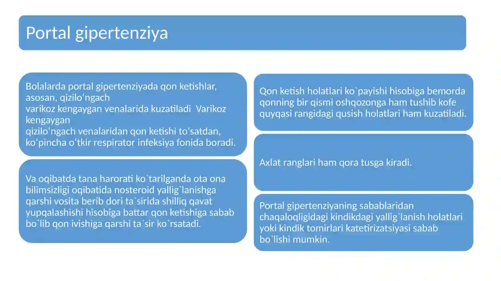 Bolalarda Qizilo`ngachdan qon ketish xolatlari 2