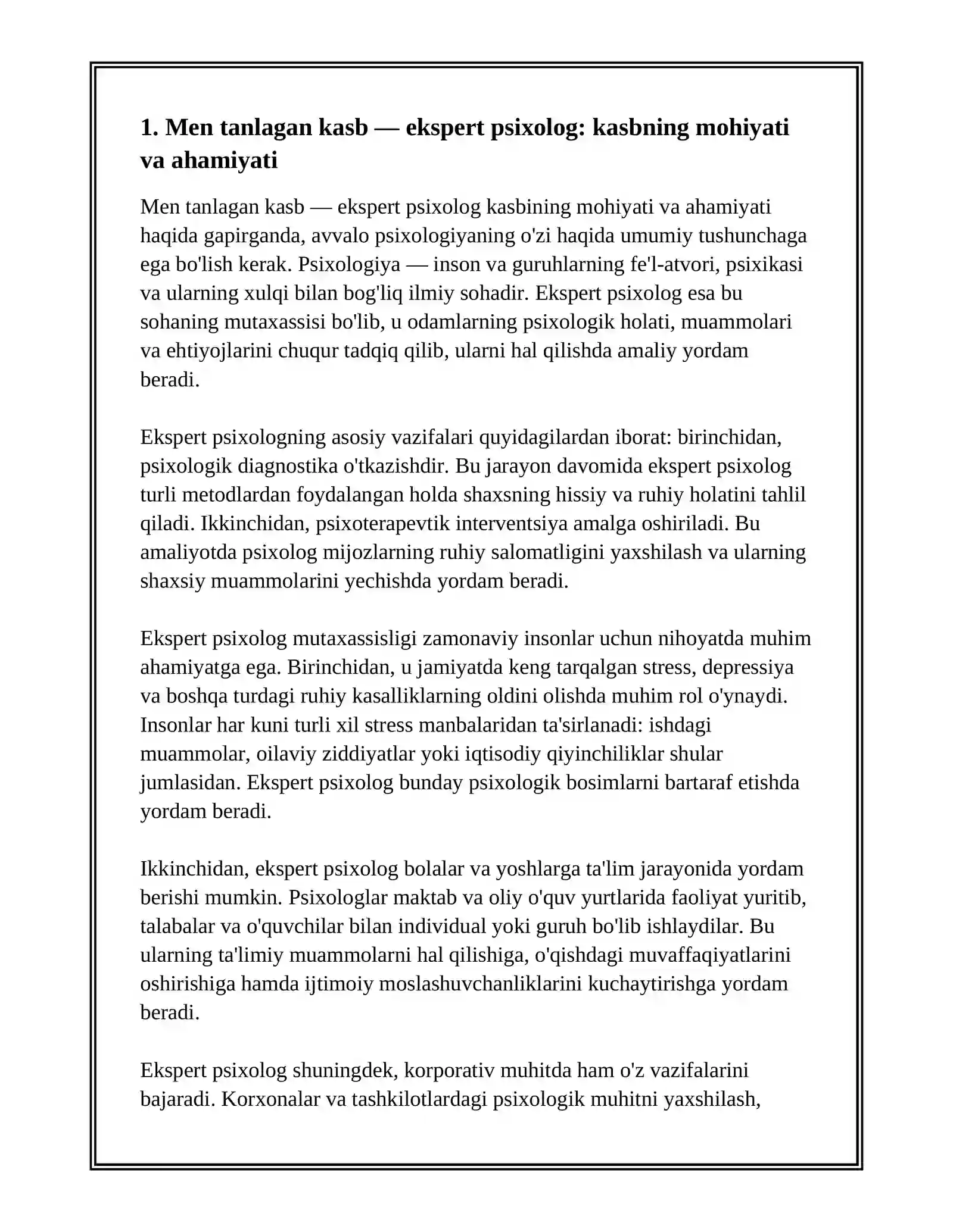MEN TANLAGAN KASB --EKSPERT PSIXOLOG 2