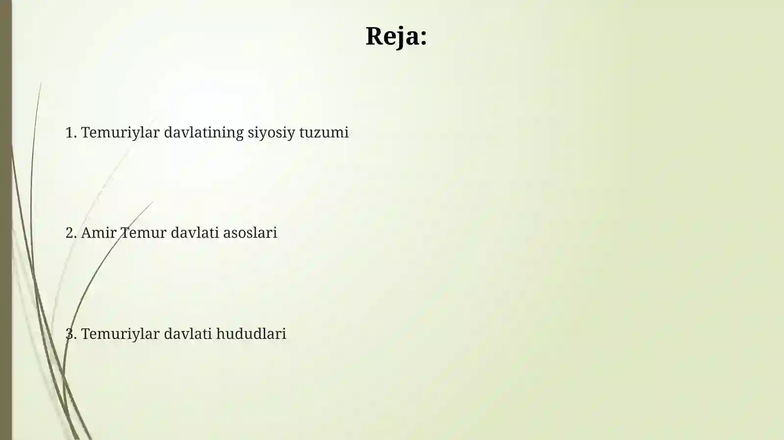 Amir Temur davlati 2