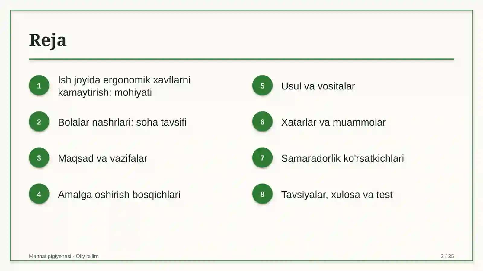 bolalar nashrlarida ish joyida ergonomik xavflarni kamaytirish choralari 9193 2