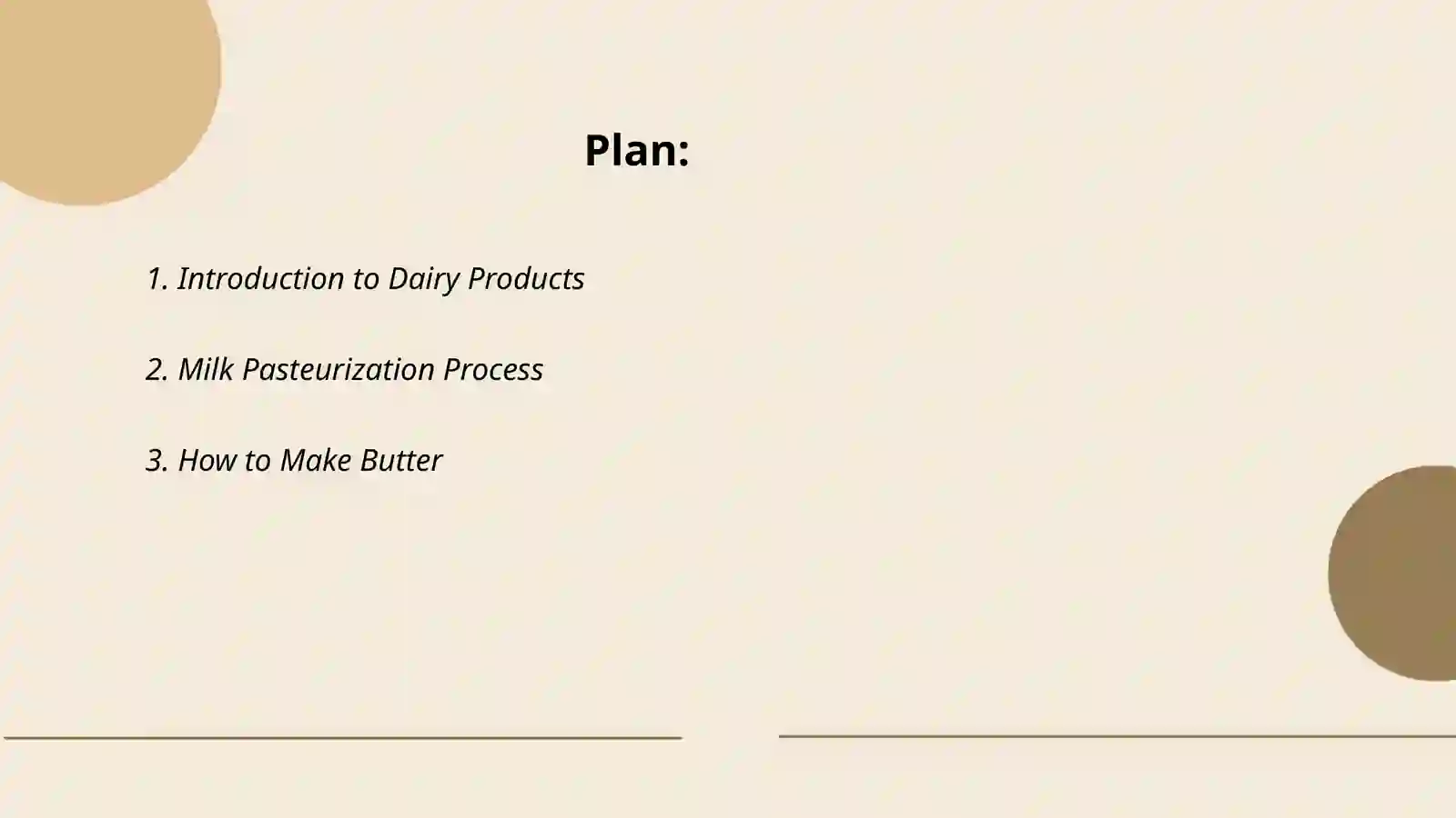 How to make dairy products 2