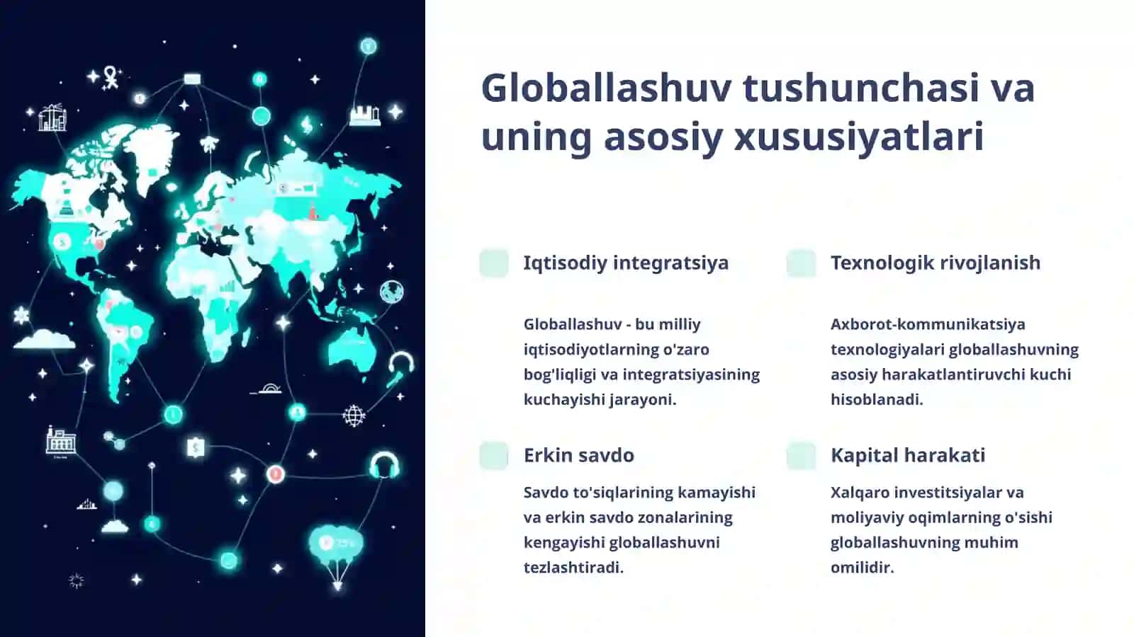 Globallashuv jarayoni va milliy iqtisodiyot 2