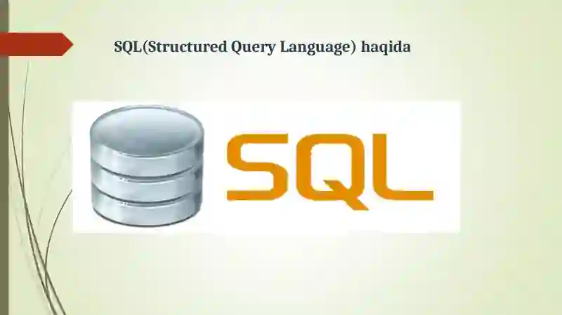 SQL daburnishlari 2