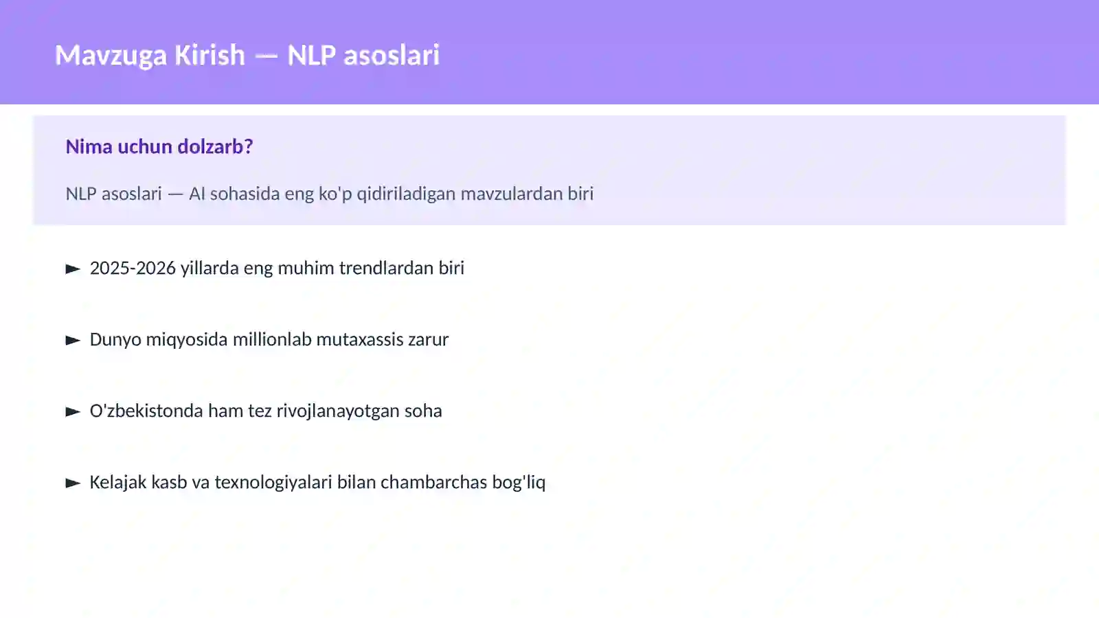 NLP TABIIY TIL QAYTA ISHLASH 2