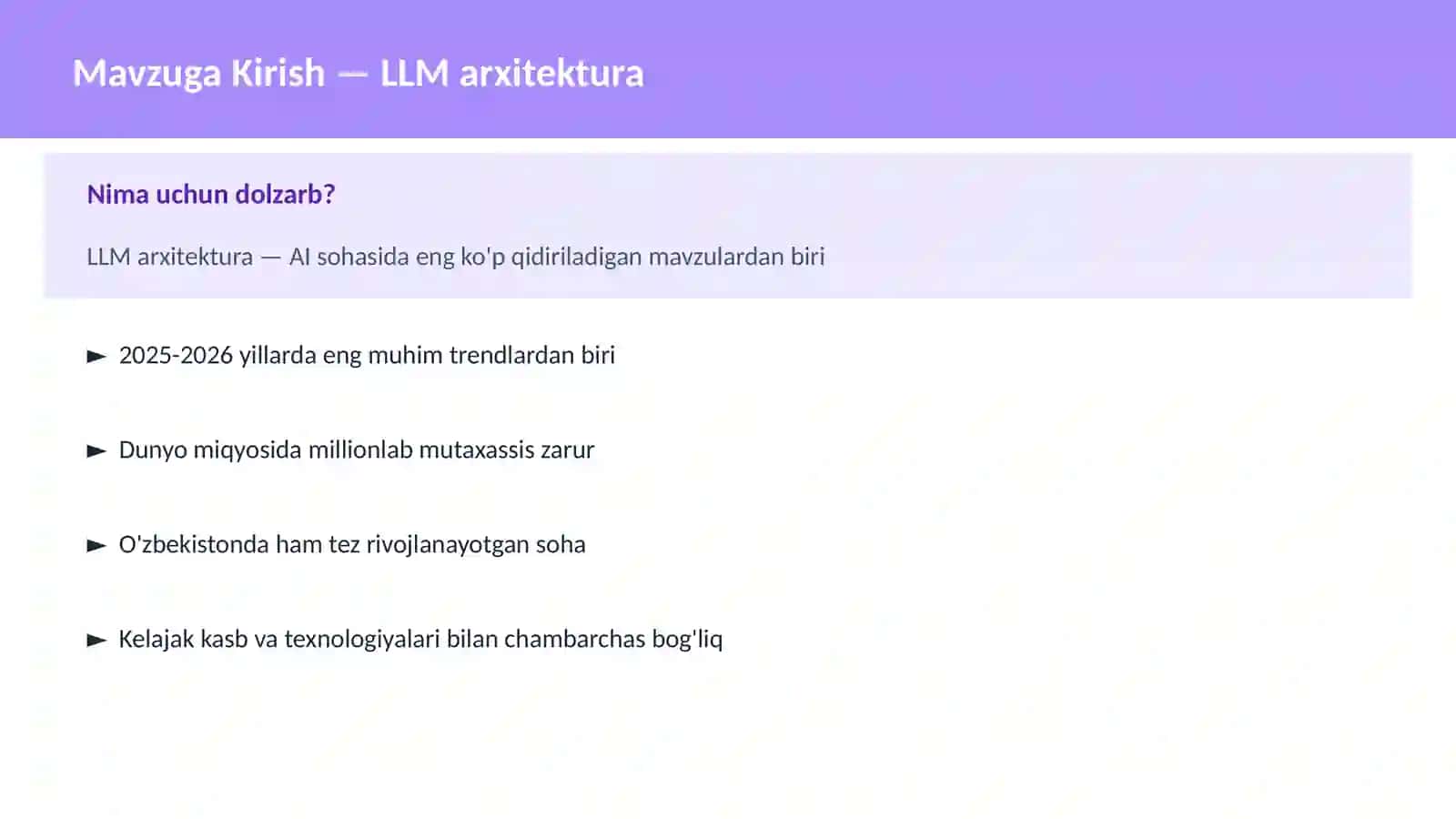 LLM arxitektura 2