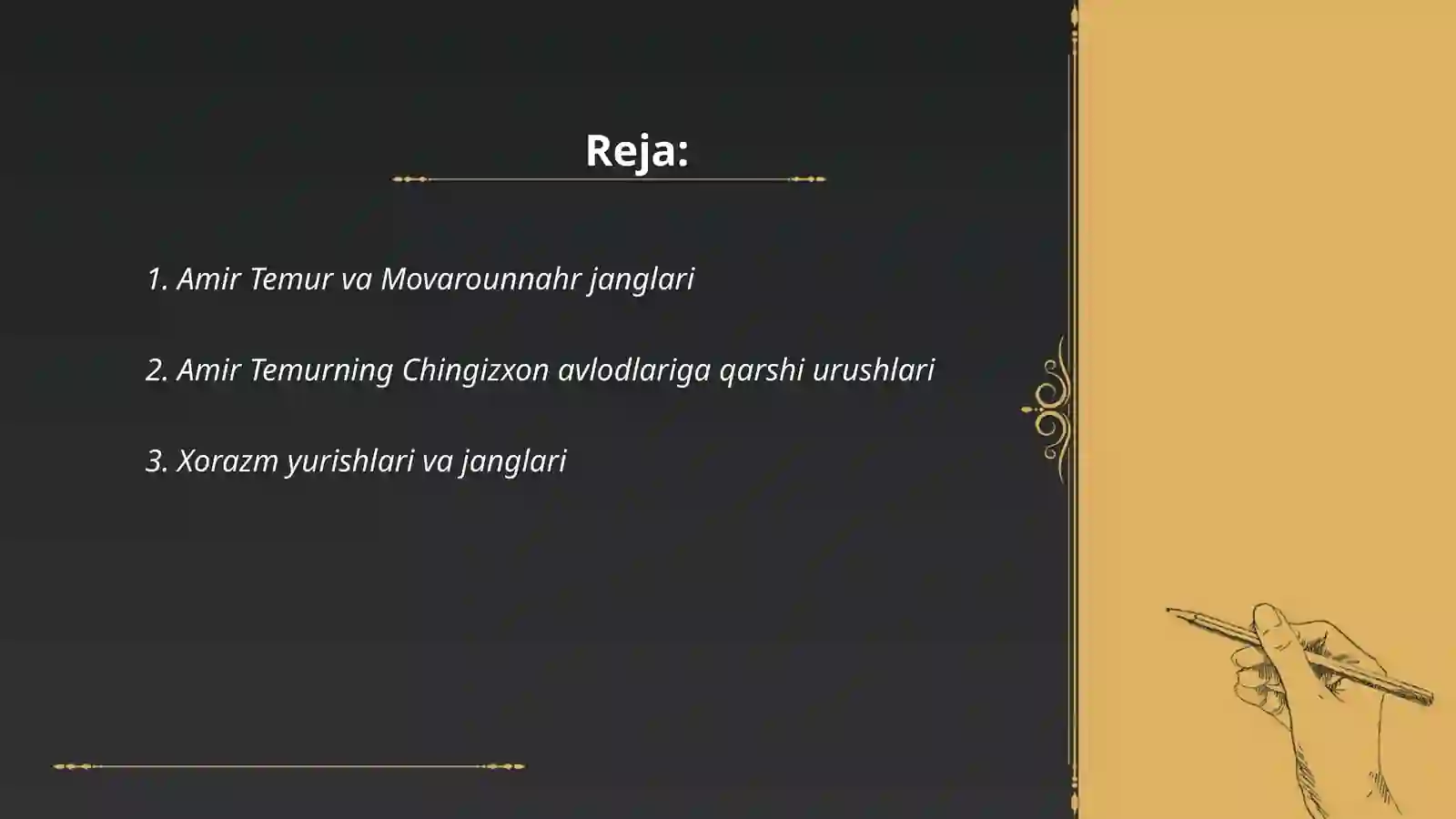 Amir Temurning urushlari 2