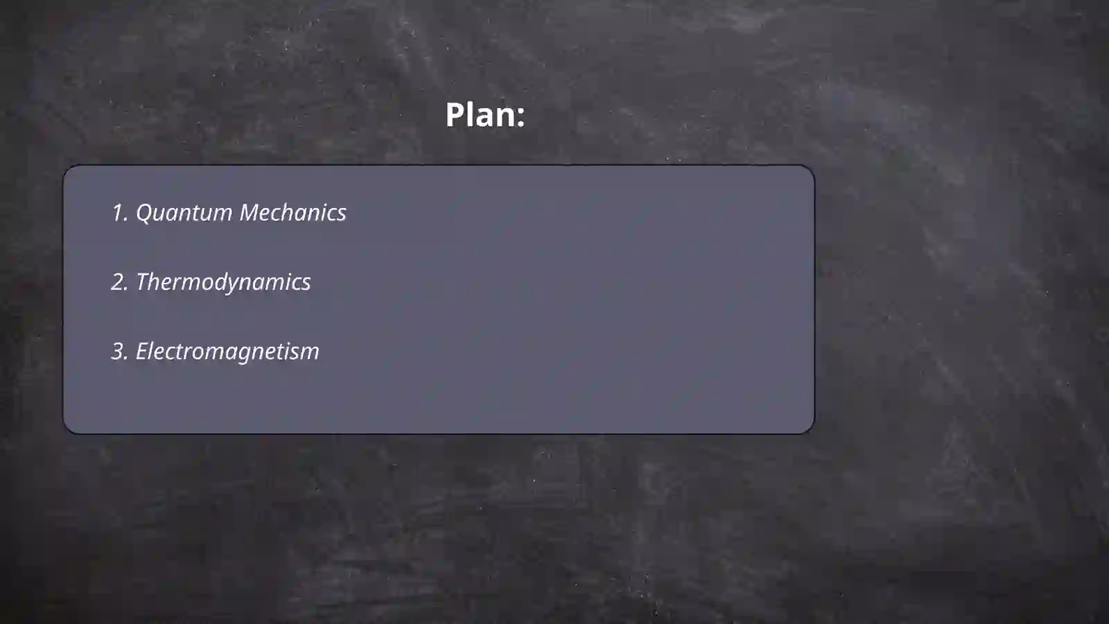 Quantum Mechanics 2