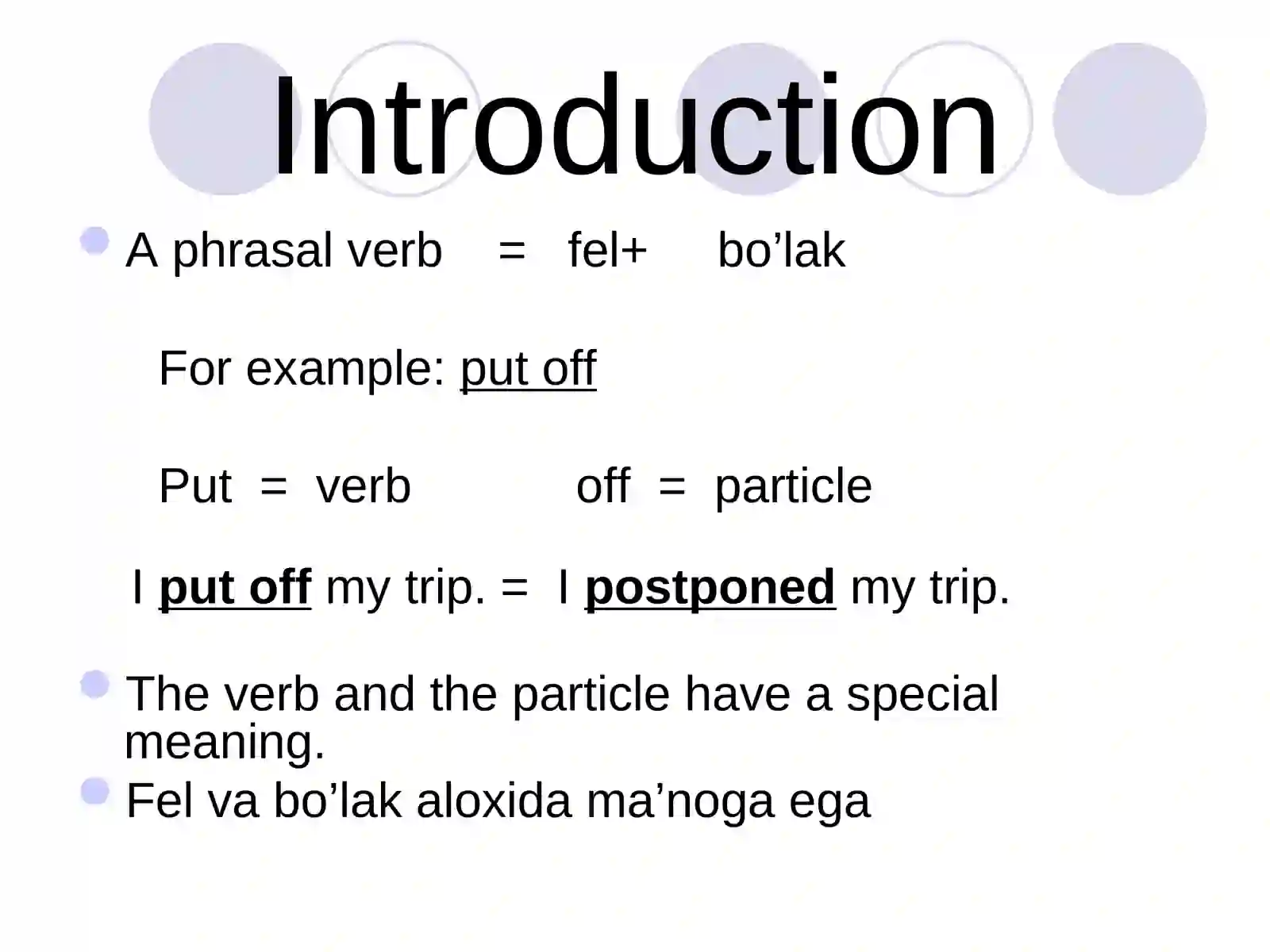 Phrasal Verbs 2