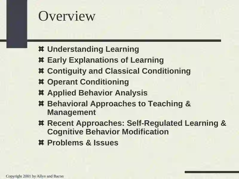 Behavioral Psychology 2