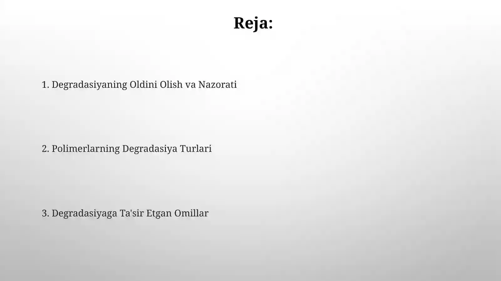 Polimerlarning Degradasiya Turlari 2