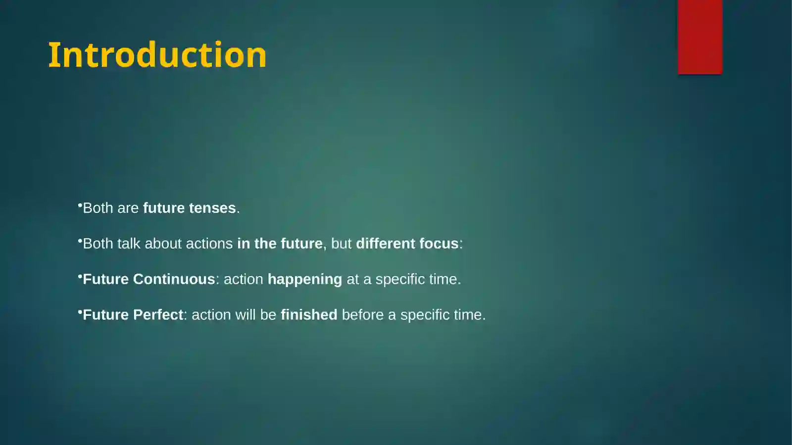 Future Perfect vs Future Continuous 2