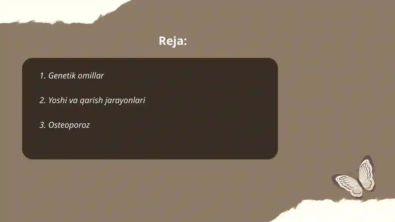Tayanch harakat tizimi disfunksiyalarinig etiologiyasi 2
